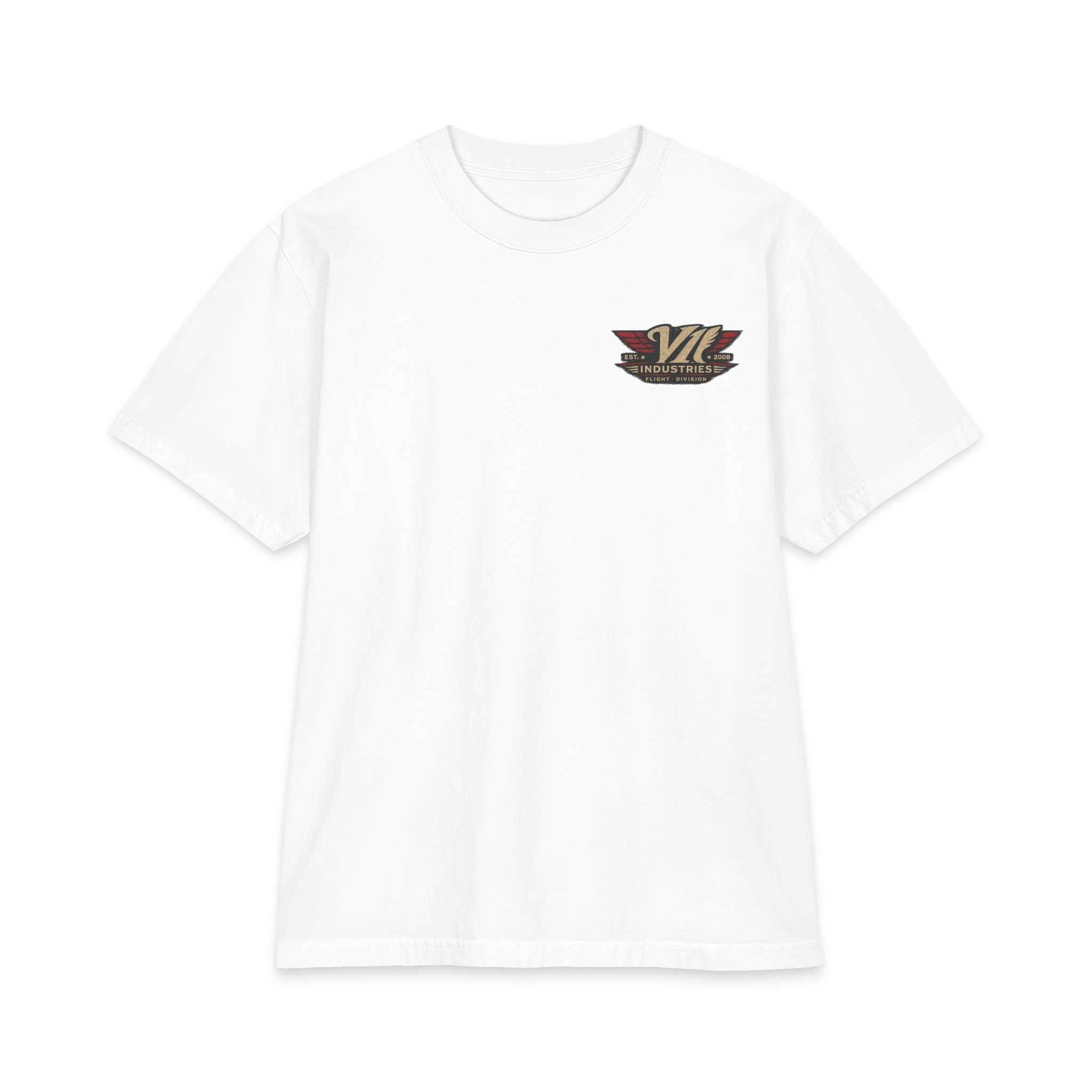 Aviation Retro T-Shirt — "Radials Roaring Souls Soaring" Vintage Plane Graphic