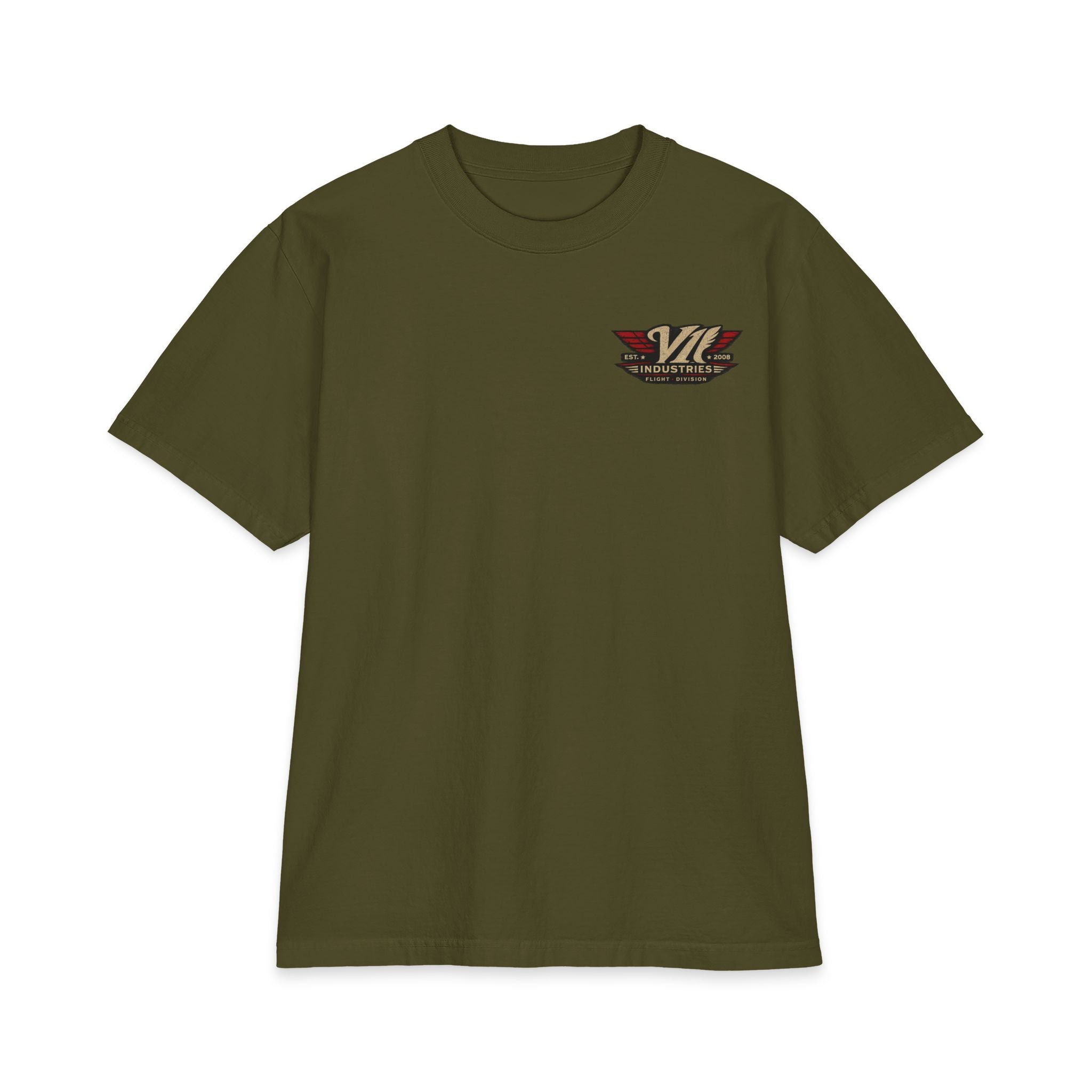 Aviation Retro T-Shirt — "Radials Roaring Souls Soaring" Vintage Plane Graphic