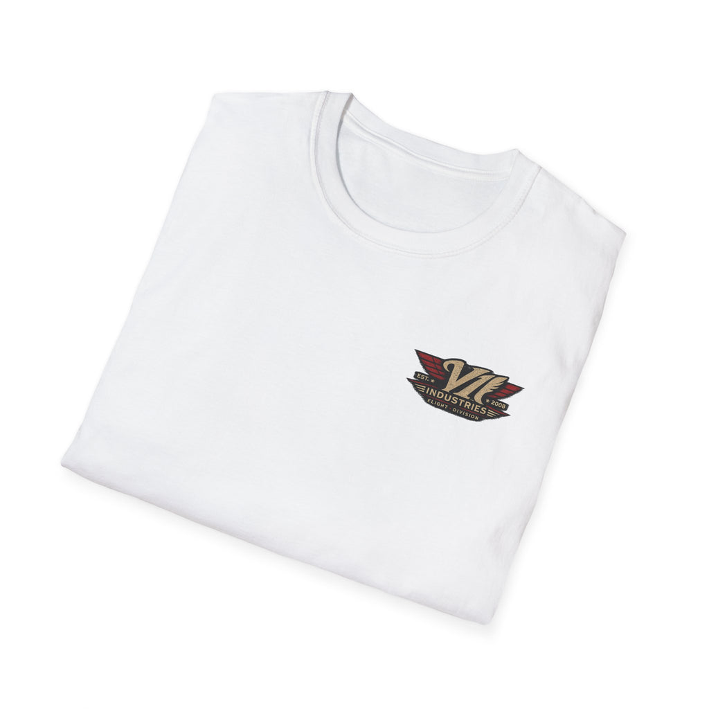 Aviation Retro T-Shirt — "Radials Roaring Souls Soaring" Vintage Plane Graphic
