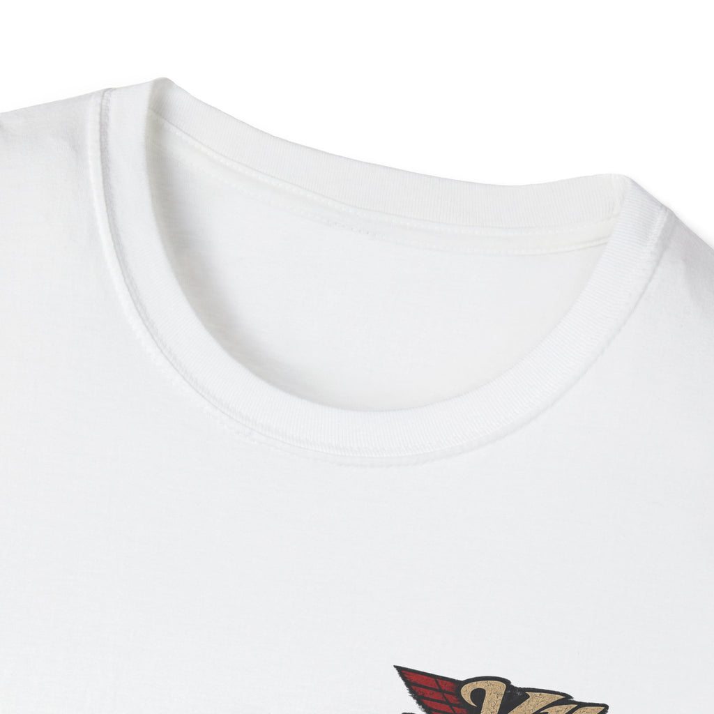 Aviation Retro T-Shirt — "Radials Roaring Souls Soaring" Vintage Plane Graphic