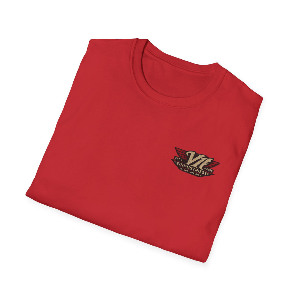 Aviation Retro T-Shirt — "Radials Roaring Souls Soaring" Vintage Plane Graphic