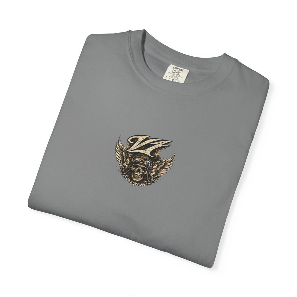 Skull Pilot Graphic T-Shirt — V1 Clothing Co. Vintage Aviator Tee