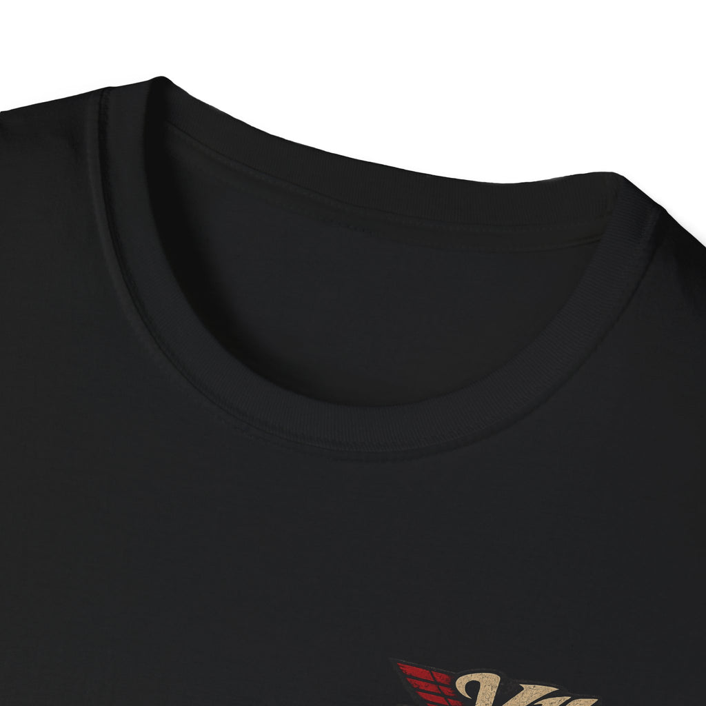 Aviation Retro T-Shirt — "Radials Roaring Souls Soaring" Vintage Plane Graphic