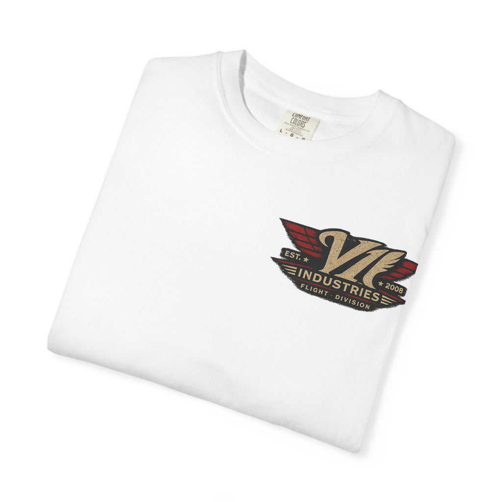 Turning Fuel Into Freedom — Vintage Fighter Jet Tee Garment-Dyed T-shirt