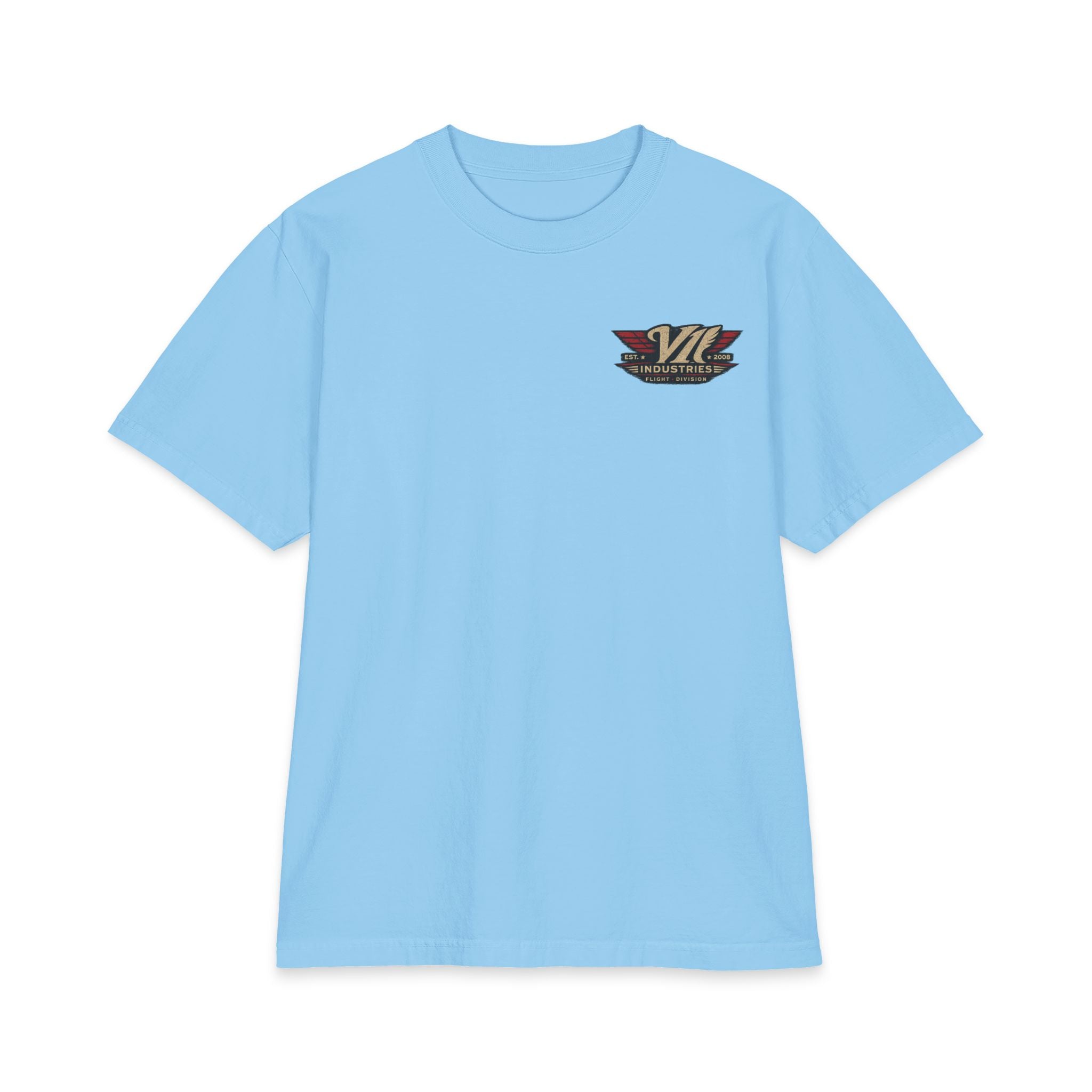 Aviation Retro T-Shirt — "Radials Roaring Souls Soaring" Vintage Plane Graphic