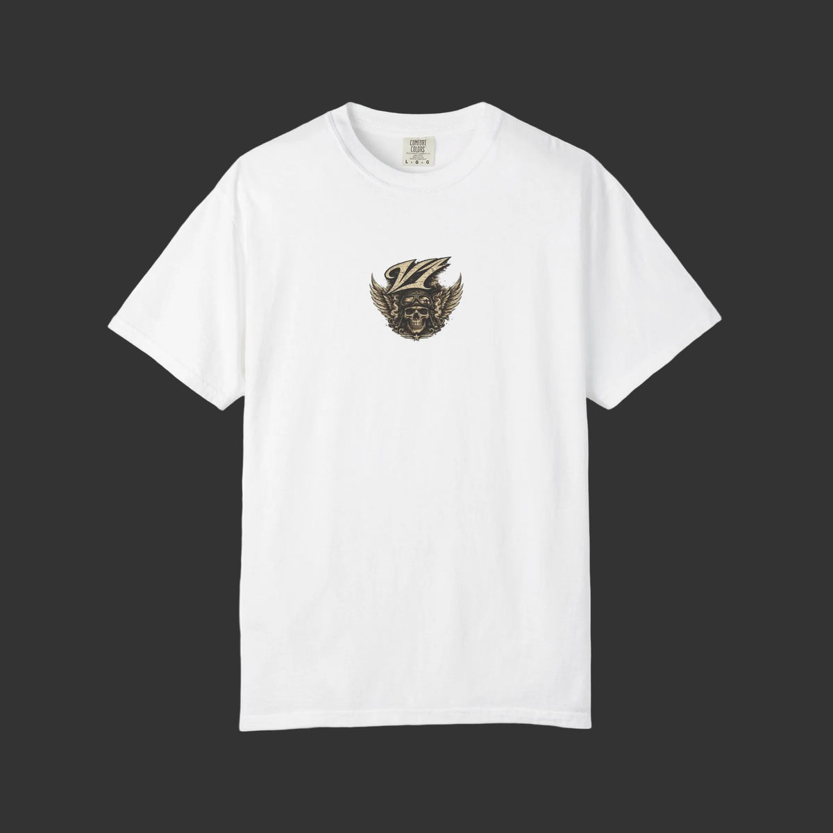 Skull Pilot Graphic T-Shirt — V1 Clothing Co. Vintage Aviator Tee