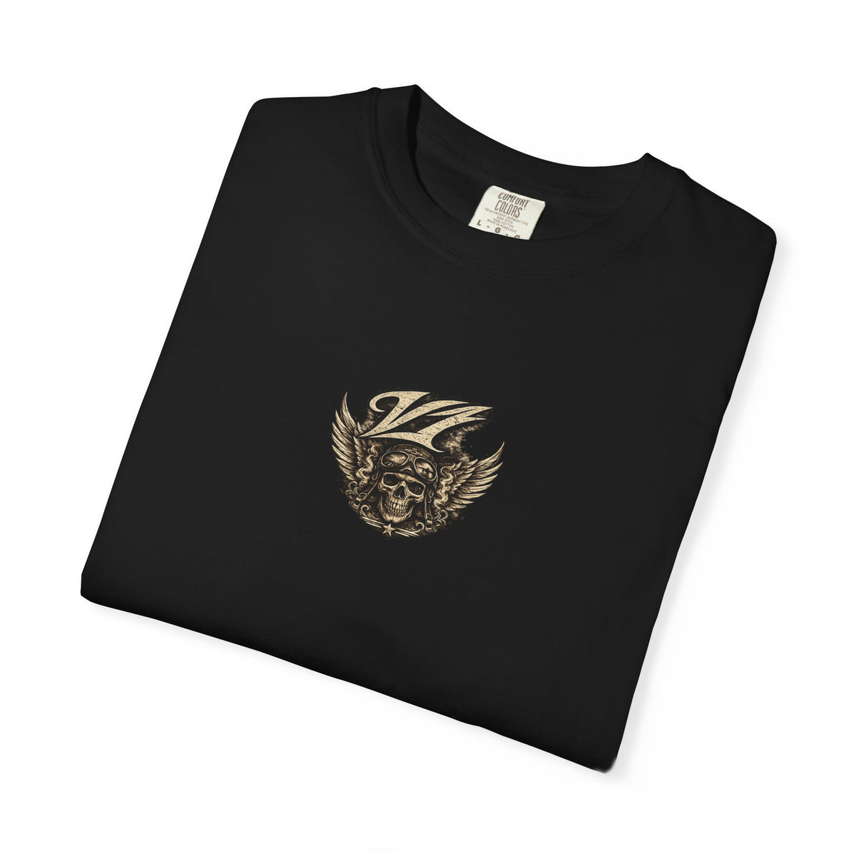 Skull Pilot Graphic T-Shirt — V1 Clothing Co. Vintage Aviator Tee