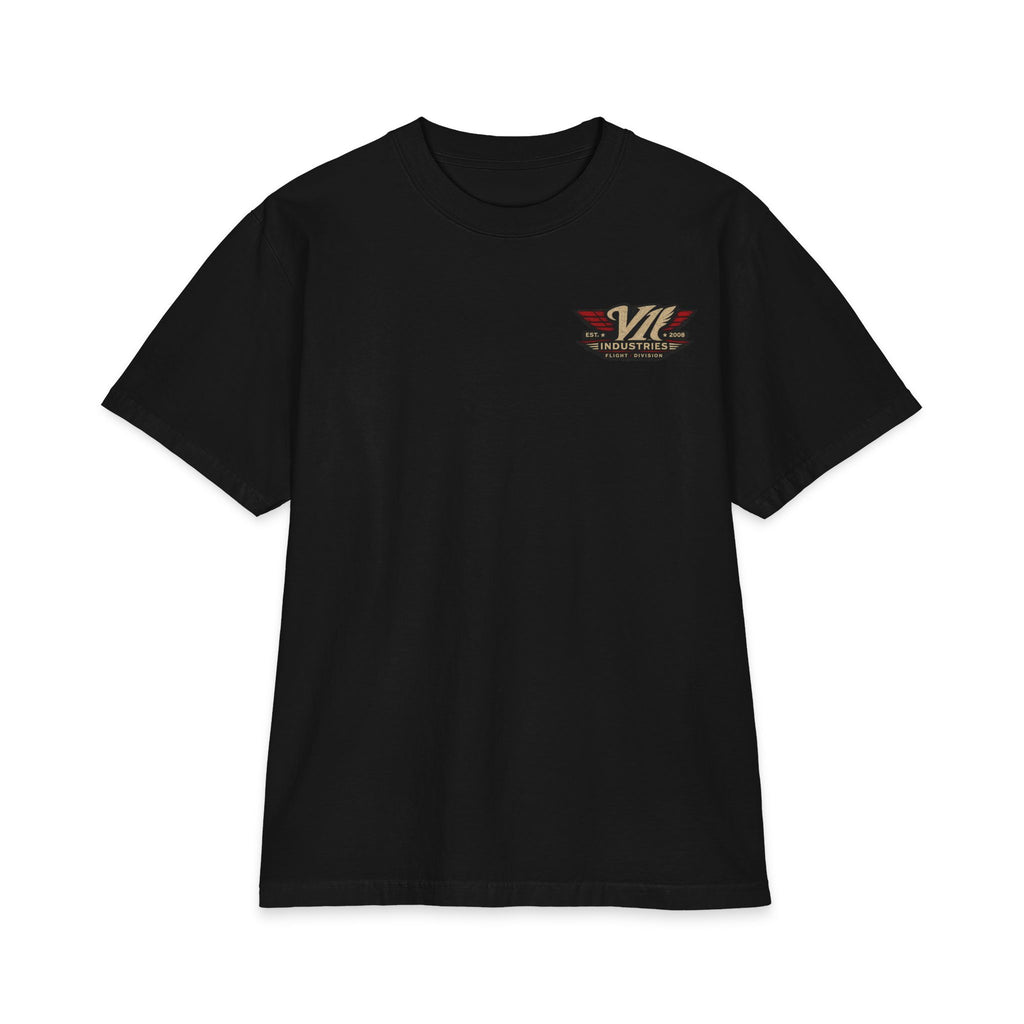 Aviation Retro T-Shirt — "Radials Roaring Souls Soaring" Vintage Plane Graphic