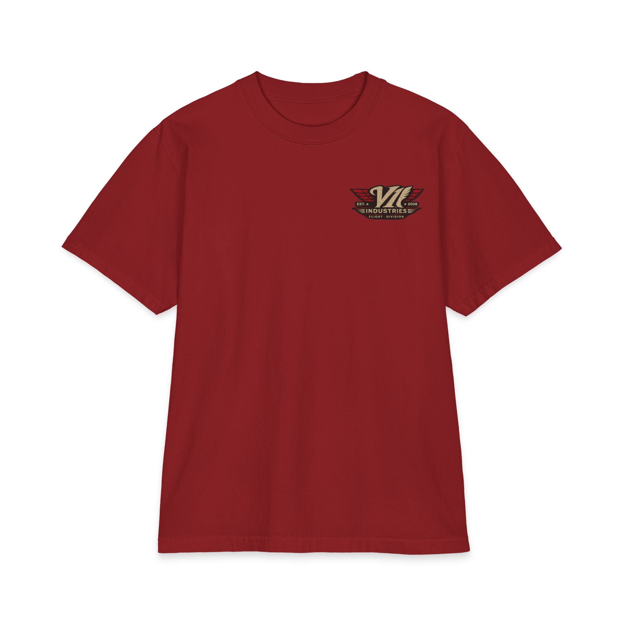 Aviation Retro T-Shirt — "Radials Roaring Souls Soaring" Vintage Plane Graphic
