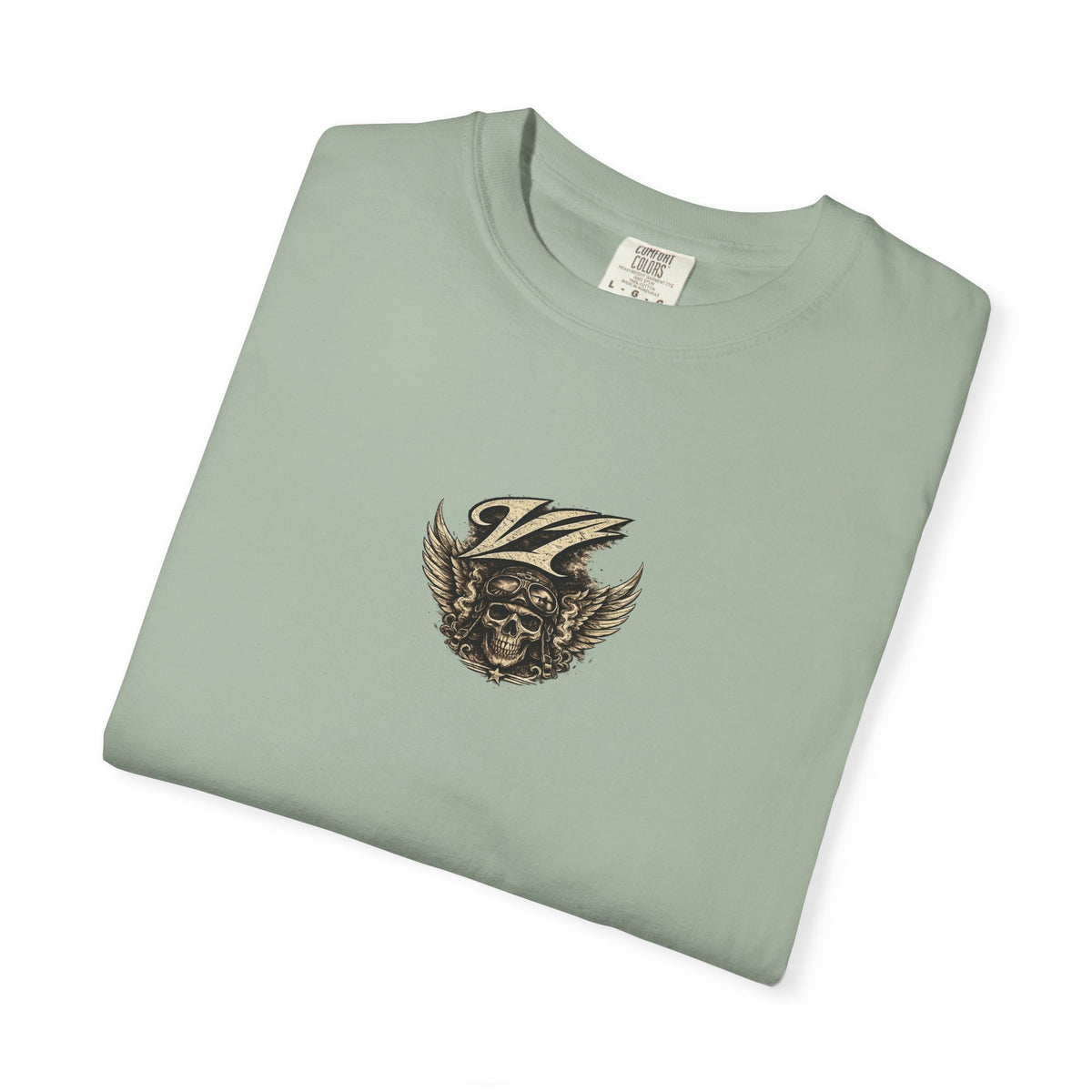 Skull Pilot Graphic T-Shirt — V1 Clothing Co. Vintage Aviator Tee