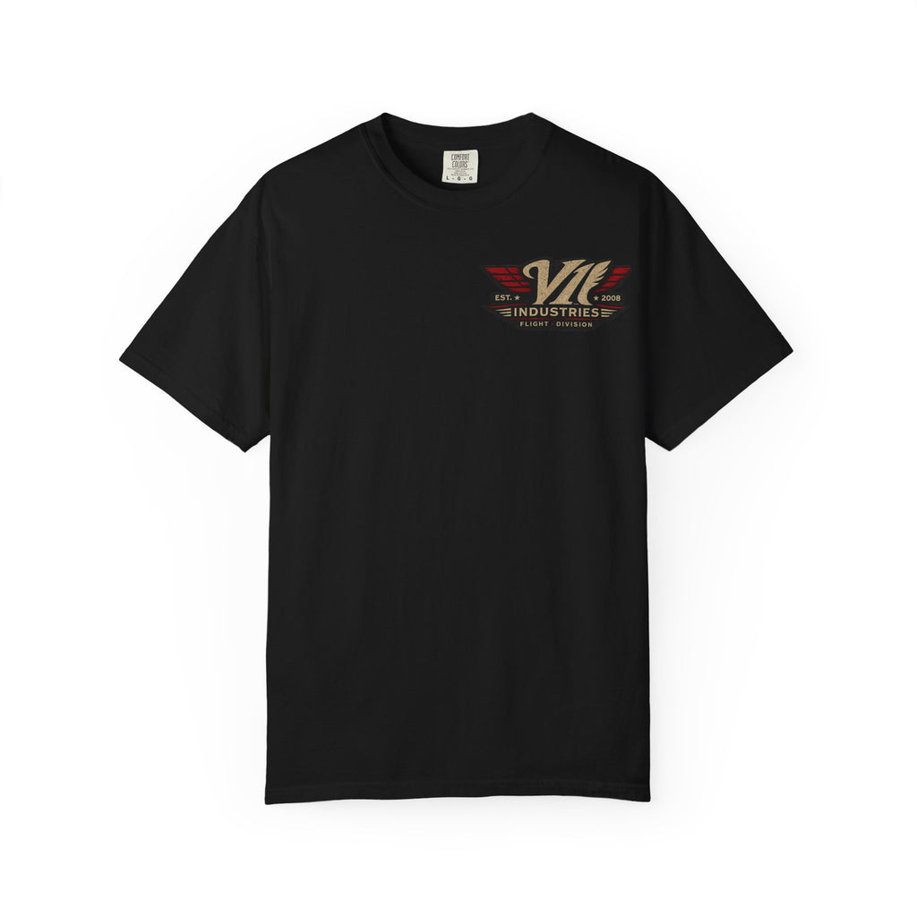 Turning Fuel Into Freedom — Vintage Fighter Jet Tee Garment-Dyed T-shirt
