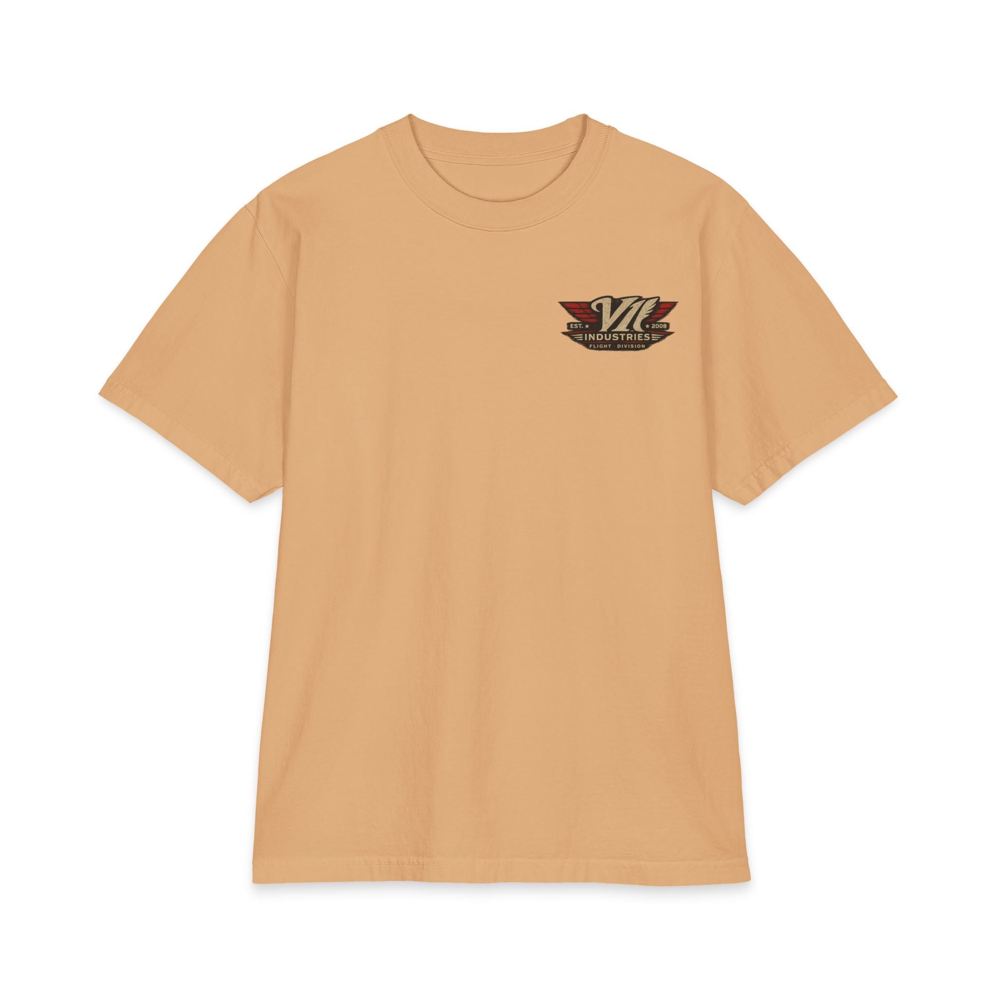 Aviation Retro T-Shirt — "Radials Roaring Souls Soaring" Vintage Plane Graphic